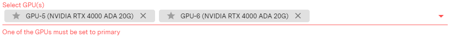 Primary GPU required